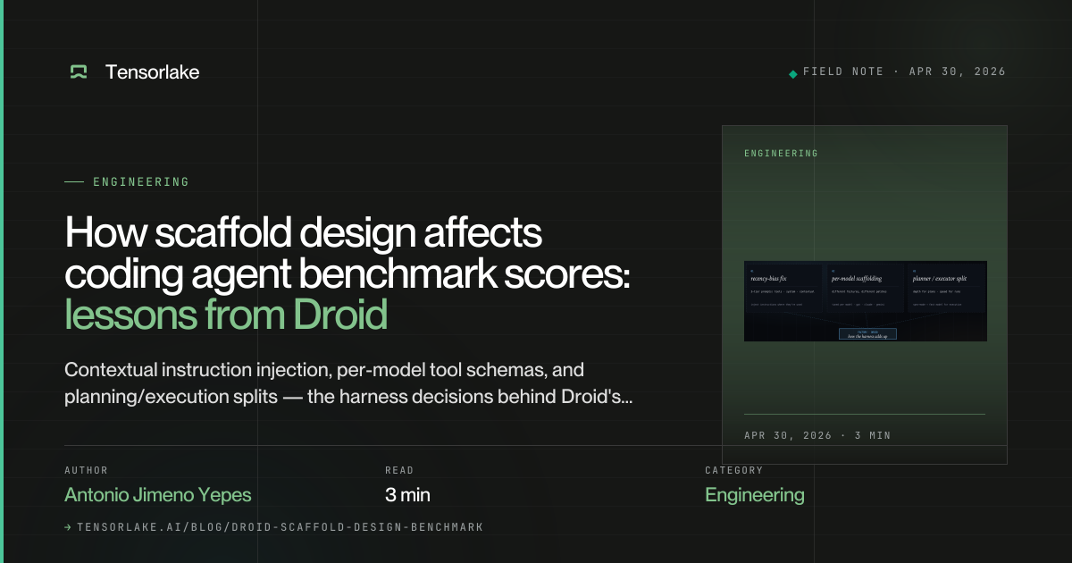 How scaffold design affects coding agent benchmark scores: lessons from ...